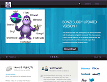 Tablet Screenshot of bonzibuddy.tk